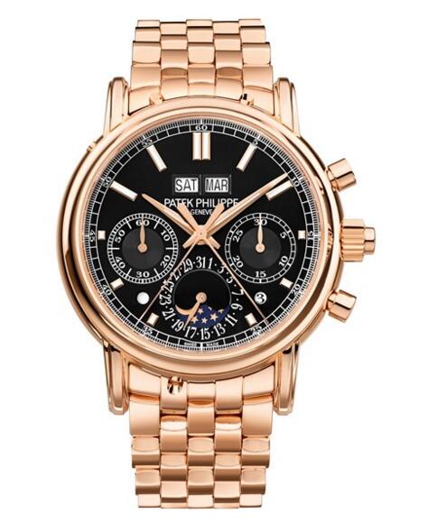 Patek Philippe replica Grand Complications Rose Gold Chronograph 5204/1R-001 watch